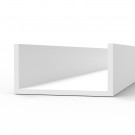 U Channel 6.0 width x 350mm - STYRENE STRIP thumbnail