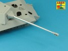 German 7,5cmKwK42L/70 gun barrel without muzzle brake for Panther Ausf. A/D/G or Panther II thumbnail