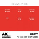 RC837 Fluorescent Red RAL 3026 thumbnail