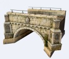 RT-Diorama 35011 Large Stone Arch Bridge - Extension (1:35)  thumbnail