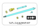 7,5 cm  barrel  with muzzle brake for Panther Ausf.G thumbnail