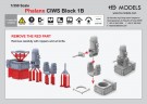 HS Models 1:350 - Phalanx CIWS Block 1B (4pcs) thumbnail