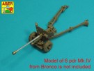 Barrel for 6 pdr Mk.IV (57mm) A/T Gun with ball muzzle brake thumbnail