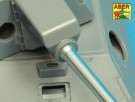 7,5cm gun barrel with single baffle muzzle brake for German Tank VK3002(DB) thumbnail