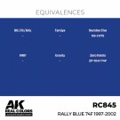 RC845 Rally Blue 74F (1997-2002) thumbnail