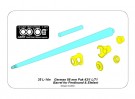 German 88 mm Pak 43/1 L/71Barrel for Ferdinand & Elefant thumbnail