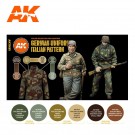 AK-Interactive AK 11681 GERMAN UNIFORM ITALIAN PATTERN SET thumbnail