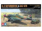 Tamiya 1:48 Ilyushin IL-2 Shturmovik and GAZ-67B (25212) thumbnail