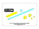 Barrel for 17pdr A/T Gun with ball muzzle brake thumbnail