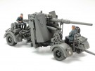 Tamiya 1:48 - German Heavy Tractor SS-100 and 88mm Gun Flak37 Set (37027) thumbnail