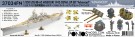 Pontos Model 1:350 - USS Missouri BB-63 1945 Advanced Detail Up Set (for Hobby Boss 86516) (37034FN) thumbnail