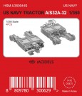 HS Models 1:350 - US Navy Tractor A/S32A-32 thumbnail