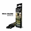 AK Real Colors Markers - Allied WWII Aircraft Cockpit Colors - 3 markers  thumbnail