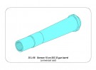 German 15cm SIG 33 gun barrel thumbnail