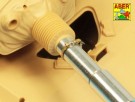 105 mm M-68 barrel with thermal shroud for  M60A3 Tank thumbnail