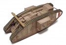 Tamiya 1:35 - WWI British Tank Mk.IV Male - w/Single Motor/British Figures (30057) thumbnail