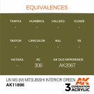 IJN M3 (M) Mitsubishi Interior Green thumbnail