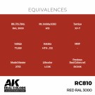 RC810 Red RAL 3000 thumbnail