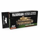 AK-Interactive RCS124 German Afrika Korps Colors 1941-1943 Set thumbnail