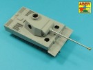 7,5cm gun barrel with single baffle muzzle brake for German Tank Tiger I, Ausf.H2 (Dragon) thumbnail