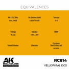 RC814 Yellow RAL 1003 thumbnail