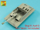 German StuK.40 L/48 7,5 cm Barrel with late muzzle brake for Stug.III, Ausf G late & Stug.IV  early thumbnail
