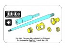 German 8,8cm Two part Pak 43/3 L/71 barrel for Jagdpanther Ausf G1 late & G2 (Takom) thumbnail