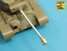 U.S 90 mm M3 barrel  with muzzle brake for T26E3 , Pershing thumbnail
