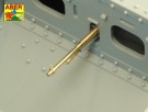 Barrels for British WWI Tank Mk.I Male - 6 pdr.  gun x 2 & 8mm Hotchkiss m.1909 x 3 thumbnail