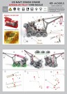 HS Models 1:350 - US Navy Flight Deck Crash Crane A/S32A-35 thumbnail