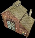 RT-Diorama 35020 Locomotive Shed (Modular System) (1:35)  thumbnail