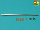 7,5cm gun barrel with single baffle muzzle brake for German Tank Tiger I, Ausf.H2 (Dragon) thumbnail