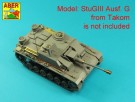 German StuK.40 L/48 7,5 cm Barrel with middle muzzle brake for Stug.III, Ausf G middle thumbnail