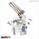 RT-Diorama 35495 4to. Railroad Crane (1:35) thumbnail