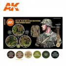 AK-Interactive AK 11626 OAK LEAF, PALM TREE & PLANE TREE PATTERNS SPRING/SUMMER VARIANTS SET thumbnail