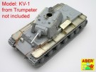 Soviet 76,2mm F-32 tank barrel for KV-1 early model m1941 thumbnail