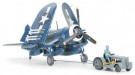 Tamiya 1:48 - Vought F4U-1D Corsair w/ Moto-Tug (61085) thumbnail