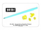 German 8,8cm One part Pak 43/3 L/71 barrel for Jagdpanther Ausf G1 early (Takom) thumbnail