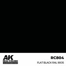 RC804 Flat Black RAL 9005  thumbnail