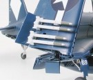 Tamiya 1:48 - Vought F4U-1D Corsair w/ Moto-Tug (61085) thumbnail
