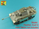 7,5 cm  barrel  with muzzle brake for Panther Ausf.G  (Takom) thumbnail