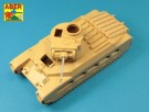 Late barrel for Valentine Mk.II to VII or Matilda Mk.III/IV with Besa MG barrel thumbnail