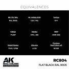 RC804 Flat Black RAL 9005  thumbnail