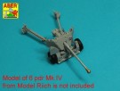 Barrel for 6 pdr Mk.IV (57mm) A/T Gun with ball muzzle brake thumbnail