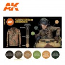 AK-Interactive AK 11623 WAFFEN-SS PEA DOT PATTERN/DOT44 (ERBSENMUSTER) SET thumbnail