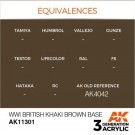 ﻿WWI British Khaki Brown Base thumbnail