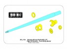 German 88mm Kwk 43/2 L/71 Tiger B Porsche-Turm Early Barrel thumbnail