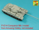 British 120mm L1A1 barrel for FV214 Super Conqueror Mark I thumbnail
