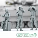 Magic Factory 1:35 - 7511 Modern US Army Combat Vehicle Crew Set (2020s) thumbnail