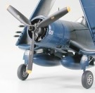 Tamiya 1:48 - Vought F4U-1D Corsair w/ Moto-Tug (61085) thumbnail